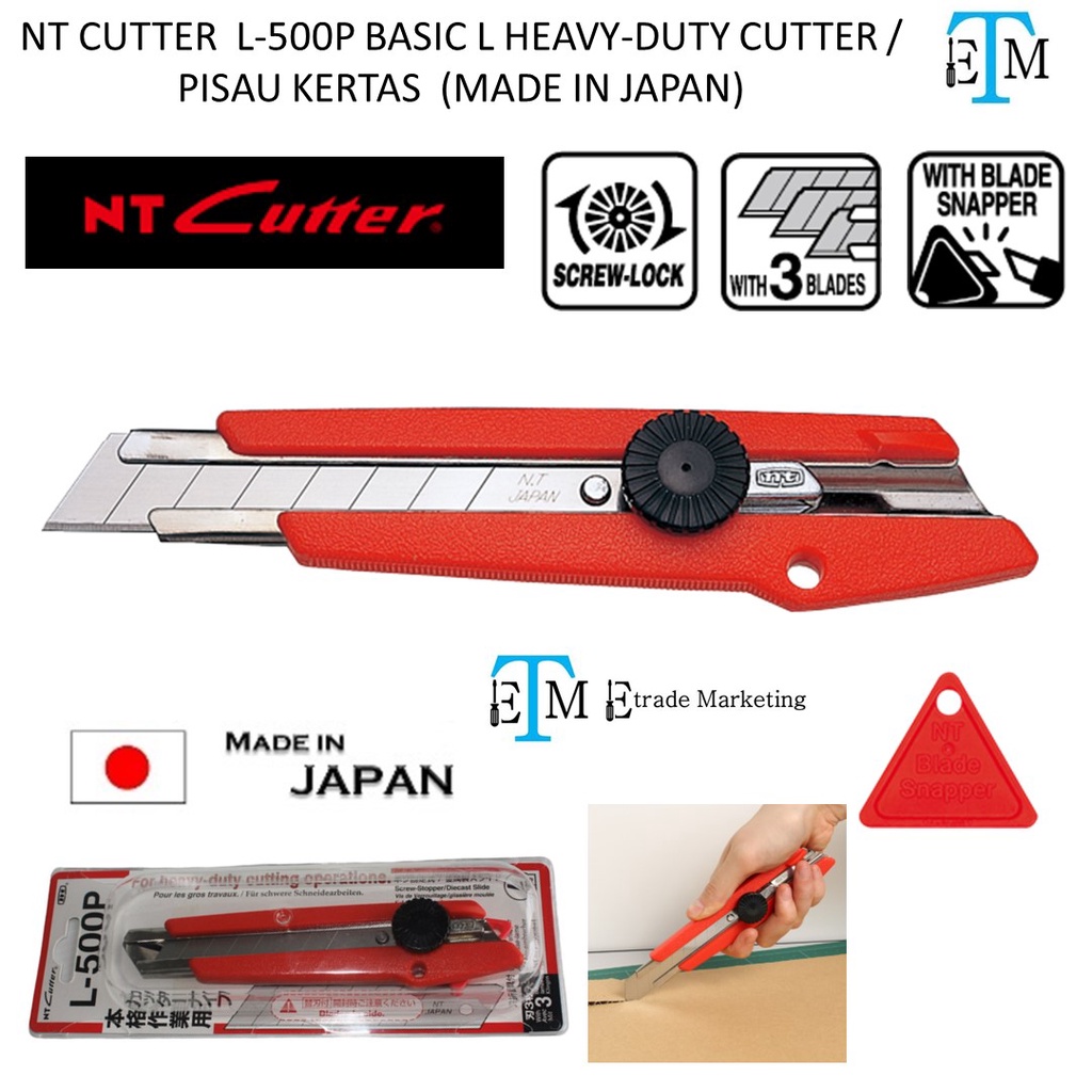 Japanese Tajima Knife Carbon Steel Snap Off Utility Sharp Knife 30
