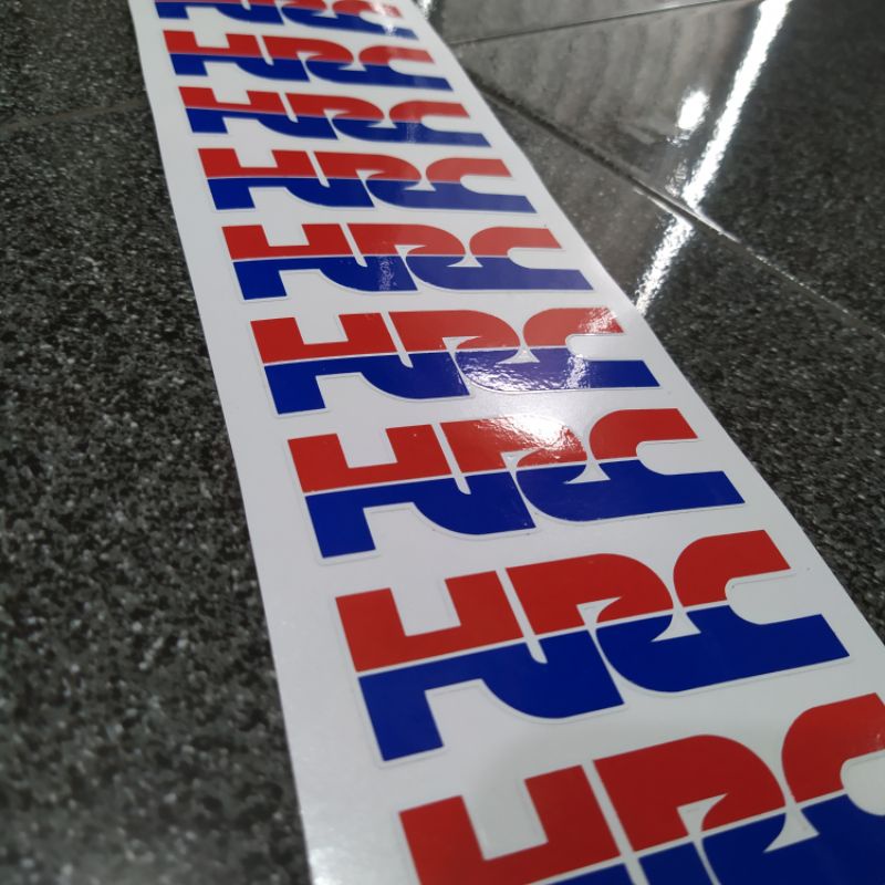 Hrc Cutting Sticker HRC Honda Racing Sticker HRC Sticker | Shopee Malaysia