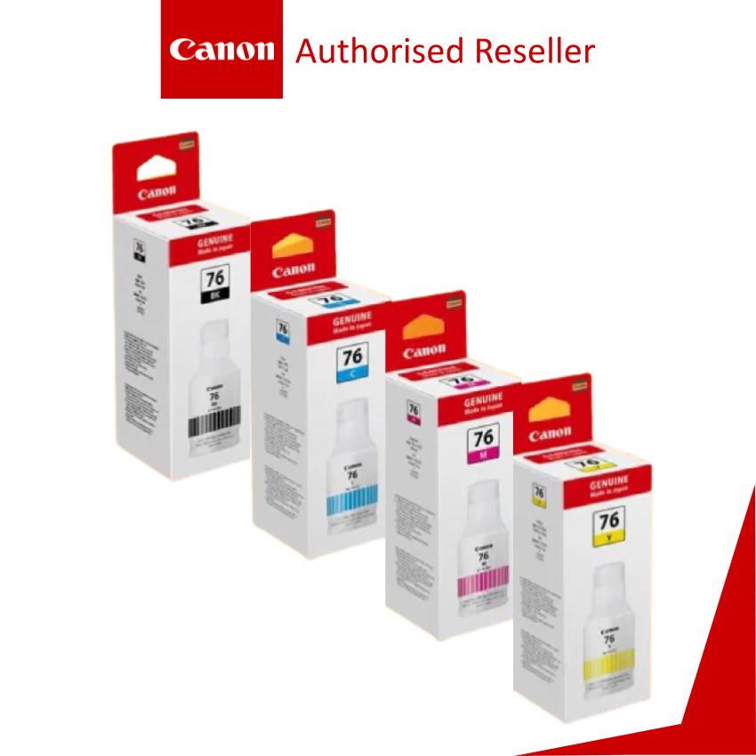 Canon Gi 76 Refill Ink Bottles For Canon Gx7070gx6070gx4070 Shopee Malaysia 5380