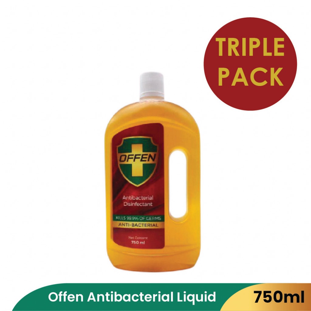 Offen Antiseptic Disinfectant Liquid 750ml - (Triple Pack /3 Bottles ...