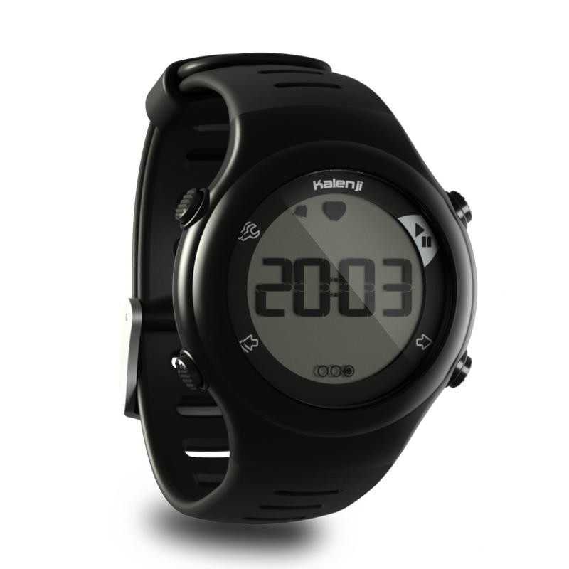 Decathlon Watch Digital Watch Running Stopwatch Heart Rate Monitor Watch Waterproof Onrhythm 110 Kalenji Shopee Malaysia