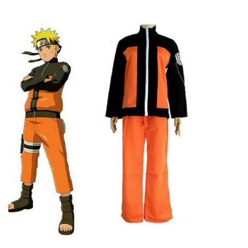 Uzumaki Cosplay Costume Anime Ninja Costume Performance Costume ...