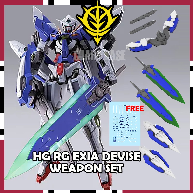 RG EXIA HG EXIA DEVISE WEAPON PARTS GN PARTS | Shopee Malaysia