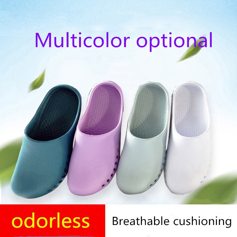 Men Women Hospital Medical Slippers EVA Surgical Slippers Nursing Clogs Nonslip Salon Doctor