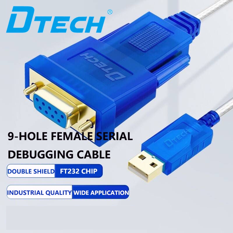 DTECH USB To RS232 Serial Cable DB9Pin Data FT232 Chip Female com Port