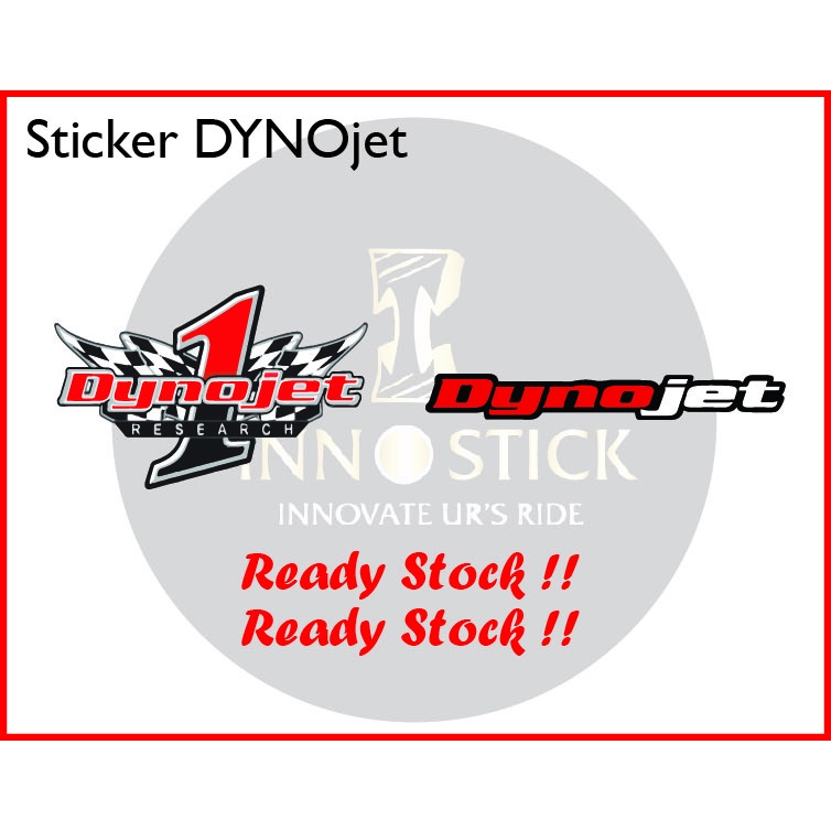 Dynojet Sticker Motor Sticker Dyno Jet | Shopee Malaysia