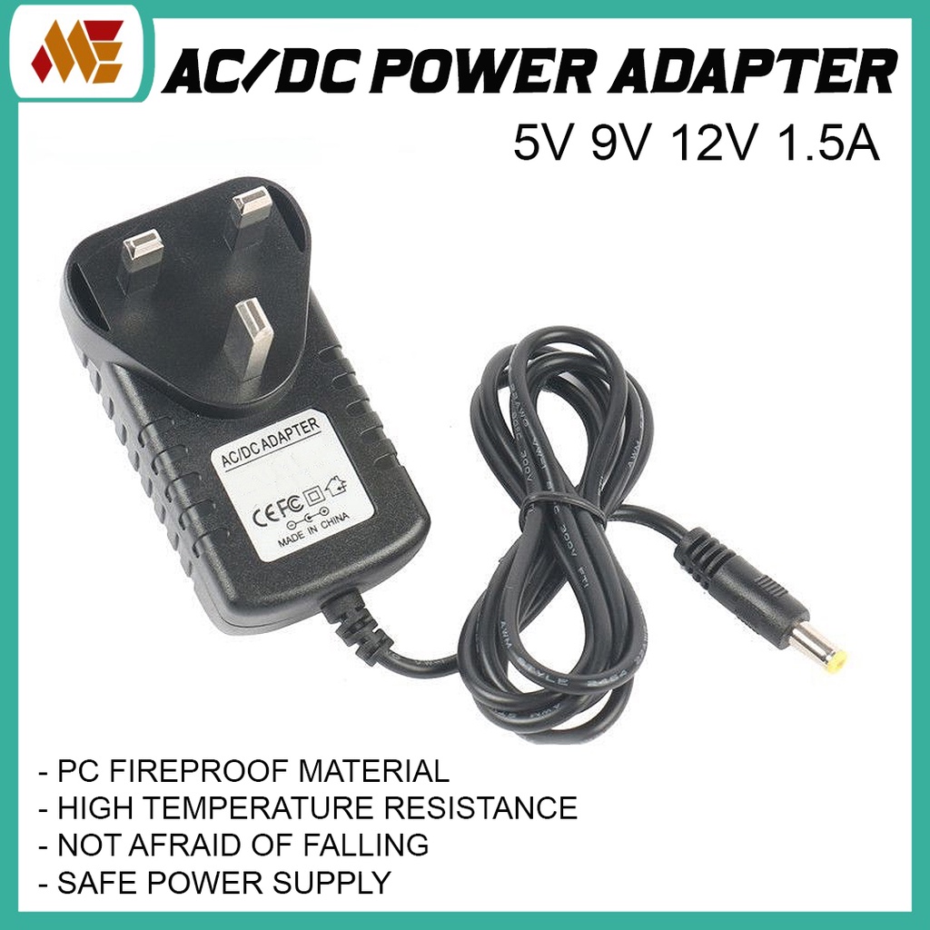 AC Converter Adapter DC 6V 800mA Power Supply Charger US DC 5.5mm x 2.1mm  0.8A