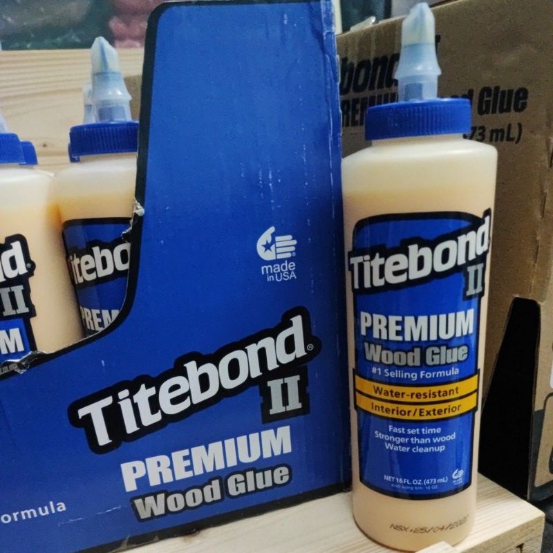 100 ORIGINAL TITEBOND II PREMIUM WOOD GLUE WATER RESISTANT FOR