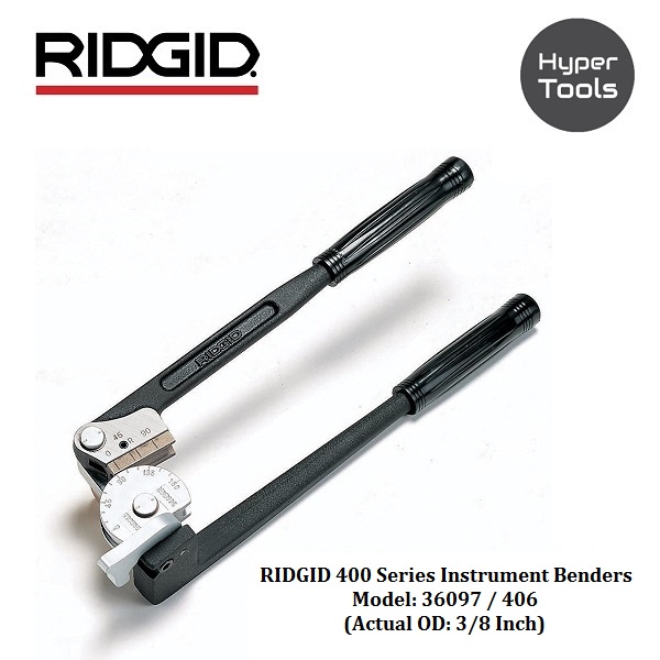 Cintreuse à Tubes Ridgid #406 - Pour Tubes 3/8" - Modèle 36097 - Neuf Sous Blister