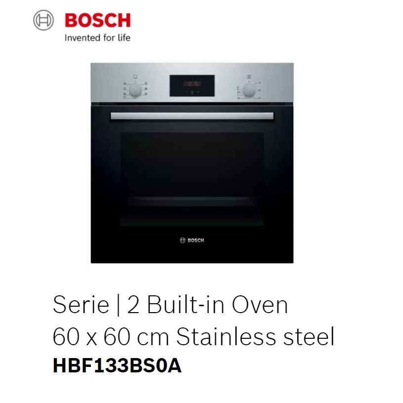 Bosch Built in Oven 66L HBF133BS0A | Shopee Malaysia