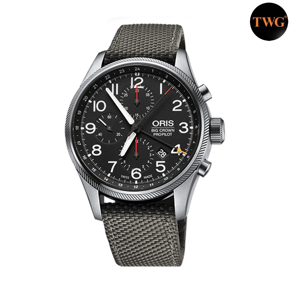 Oris Big Crown Propilot Chronograph GMT 01 677 7699 4164TS