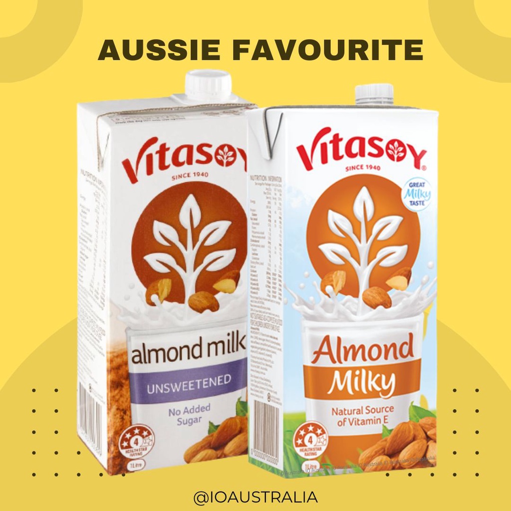 Vitasoy Almond Milk Australia 1L Shopee Malaysia