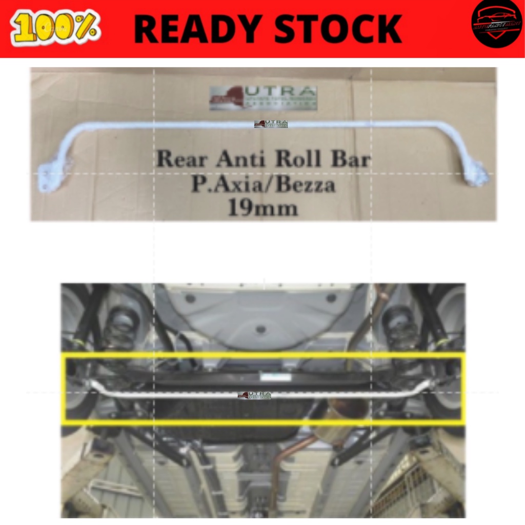 REAR ANTI ROLL BAR PERODUA AXIA (16mm/19mm) Shopee Malaysia