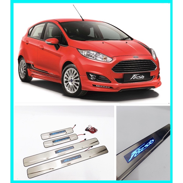 Ford Fiesta 2009-2017 Side Steel Plate/Door Side Step/Side Sill Plate ...