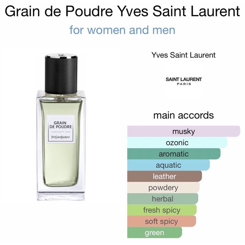 Grain de Poudre Yves Saint Laurent perfume - a fragrance for women