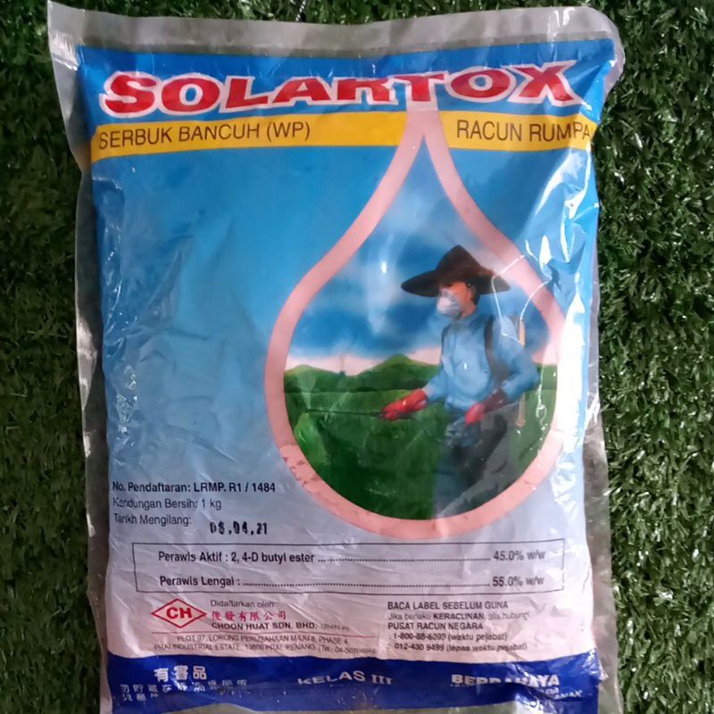 solartox 45% racun rumput dalam bendang 1kg | Shopee Malaysia