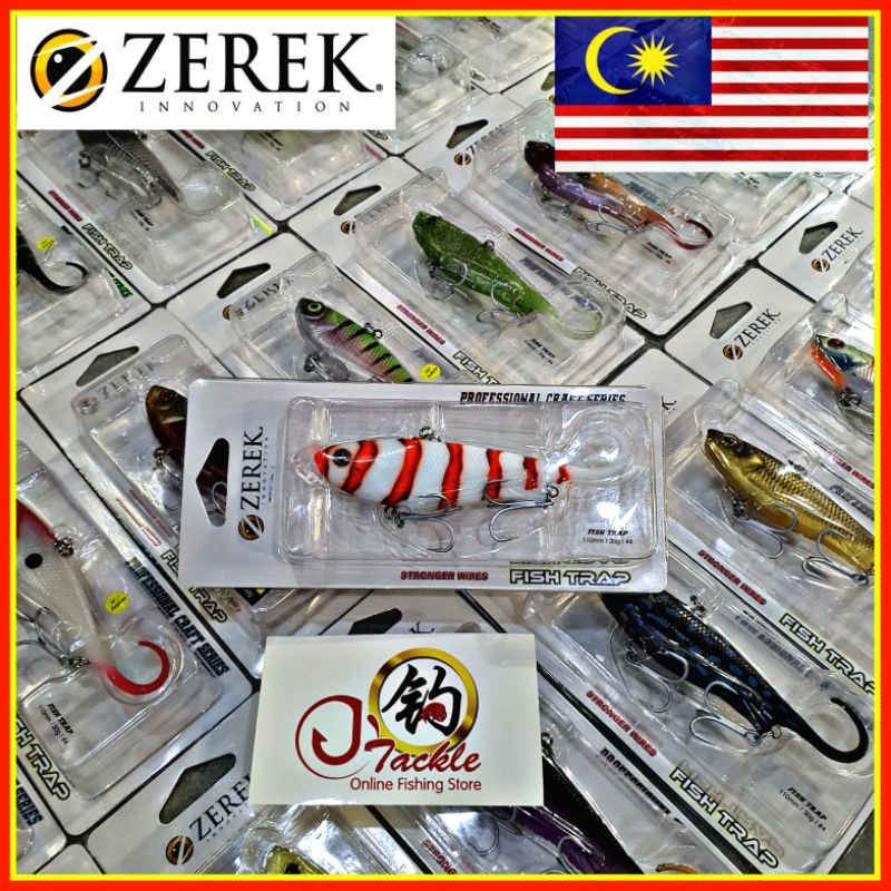 Zerek Fish Trap 110mm 30g ( 100% Original ) | Shopee Malaysia