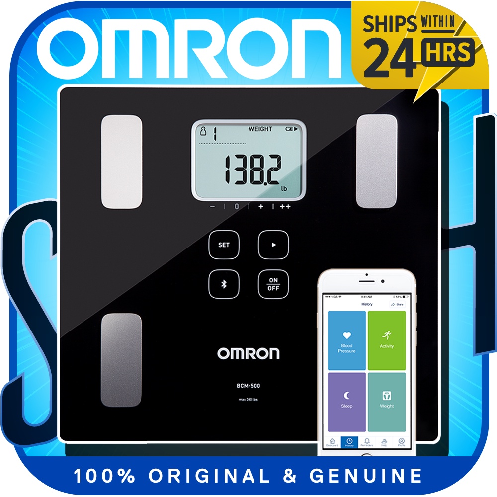 Omron Body Composition Monitor and Scale with Bluetooth Connectivity