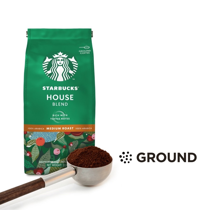 Starbucks House Blend Medium Roast (200g) | Shopee Malaysia