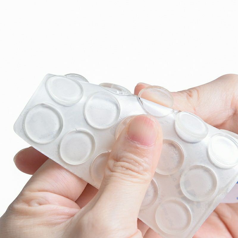 3M Self Adhesive Clear Rubber Buffer Dots Pads Anti Bump Feet Bumper ...