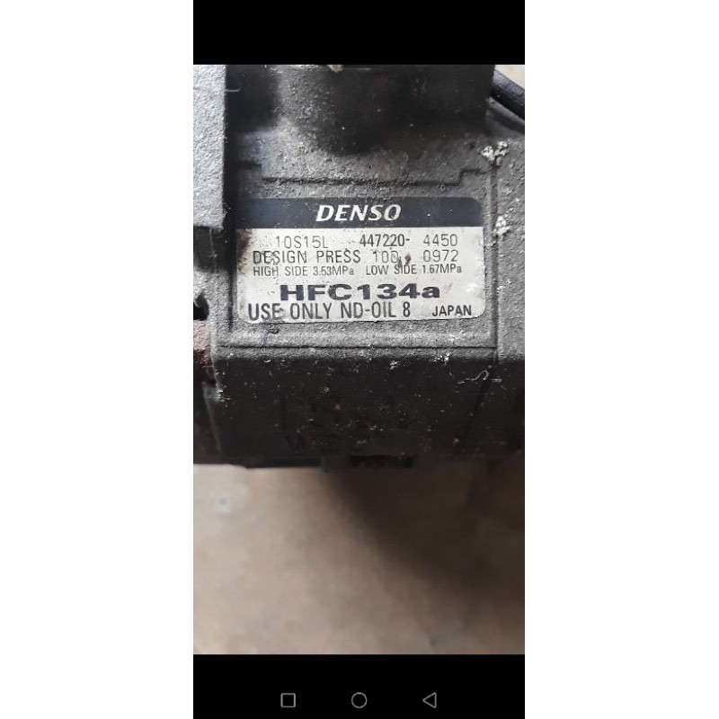 Toyota Wish ZNE10 1ZZ 1.8 Aircond Compressor | Shopee Malaysia