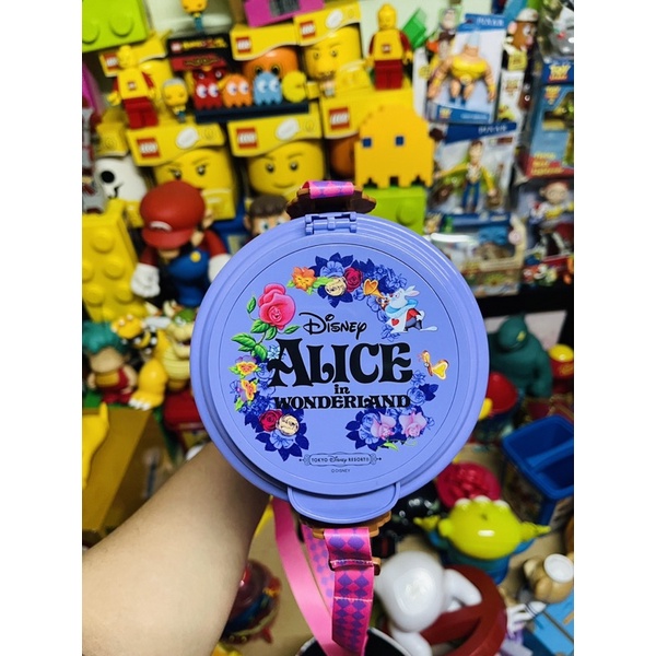 ALICE IN WONDERLAND TOKYO DISNEY RESORT POPCORN BUCKET CONTAINER