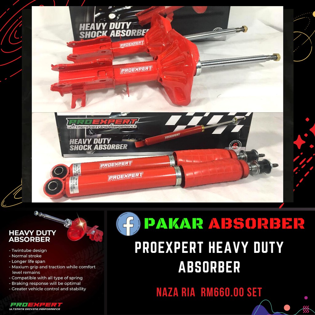 Proexpert Heavy Duty Absorber Naza Ria | Shopee Malaysia