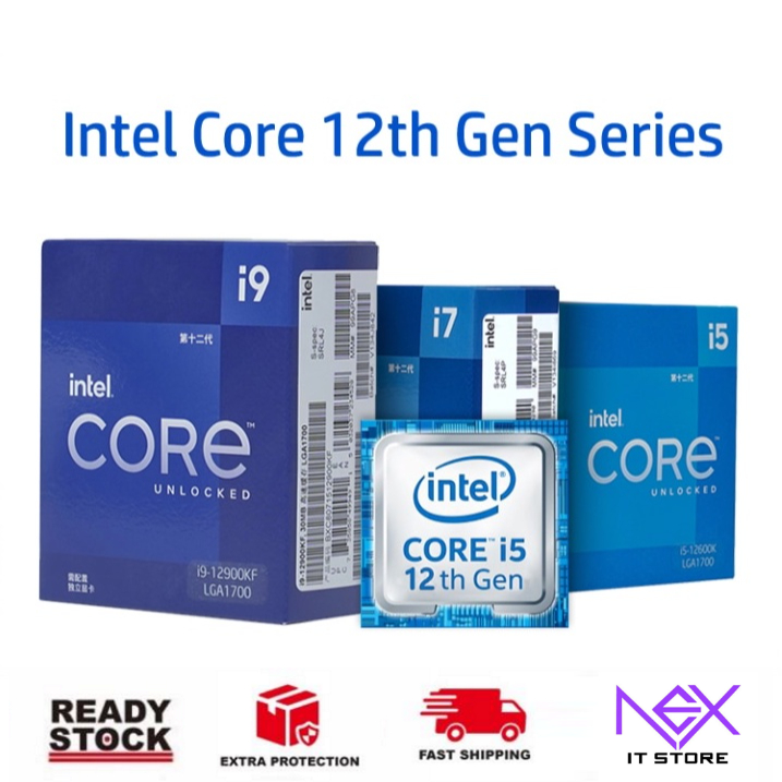 Intel Core i3-12100F i5-12400F Processor LGA 1700 Gigabyte H610M H DDR4 ...