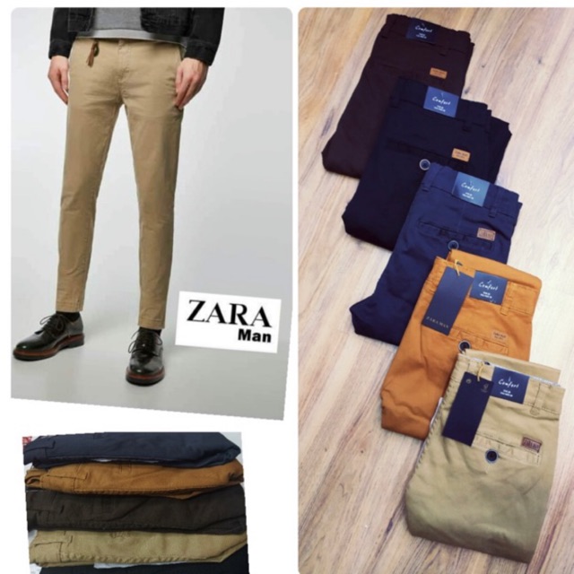 Zara casual trousers sales