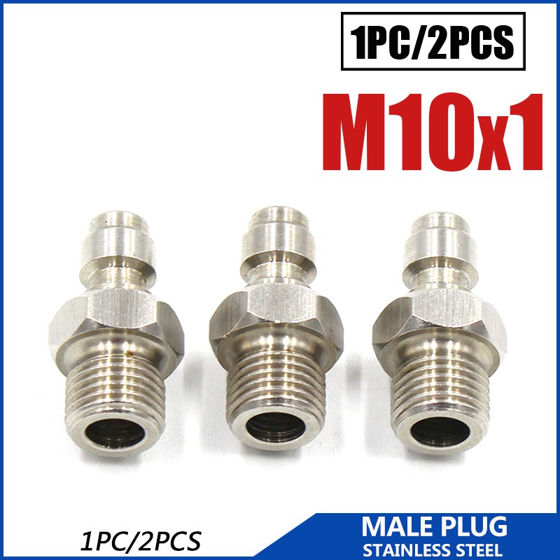 [Ready Stock & COD] PCP DIY Tools Pneumatic Quick Coupler M10x1 Male ...