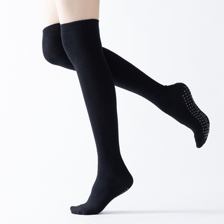 Professional Long Tube Over Knee Yoga Socks Women Non Slip Sports