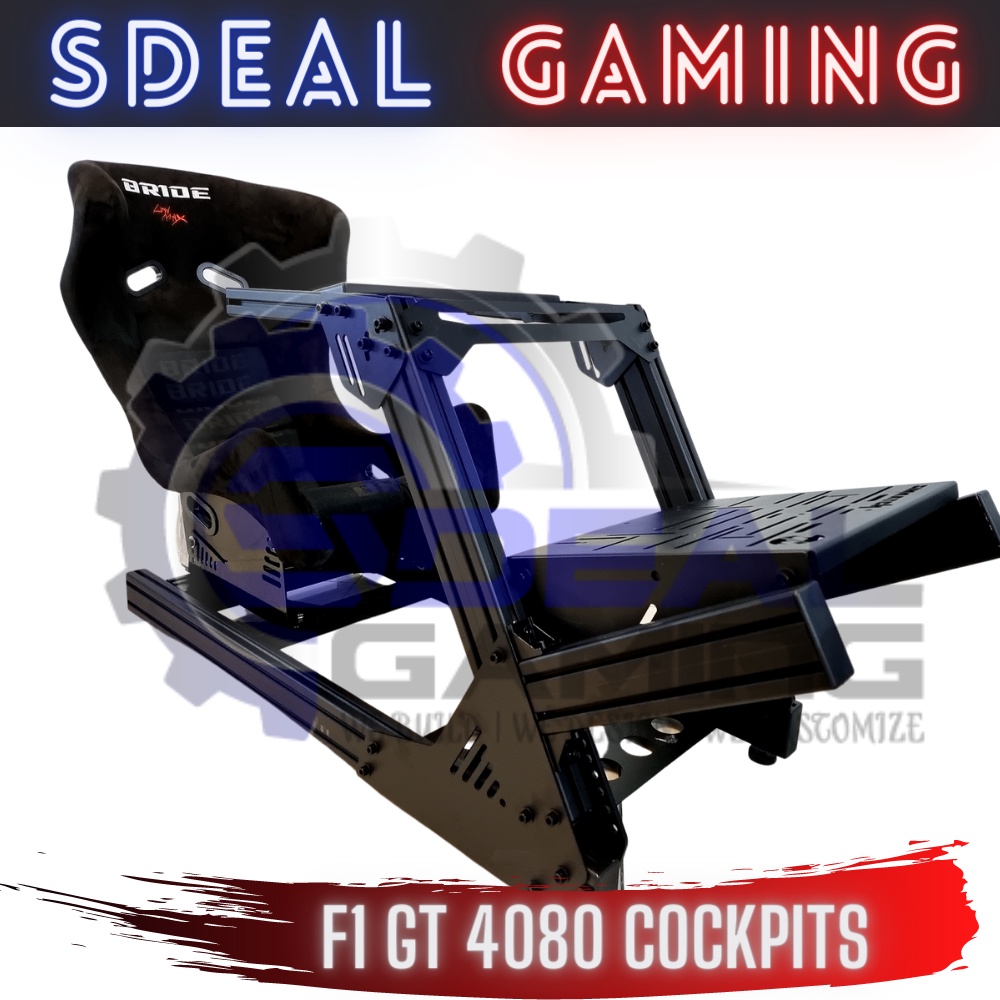 【3.3 】 F1 GT 4080 SIM RACING F1 STYLE POSITION COCKPITS FOR FANATEC ...