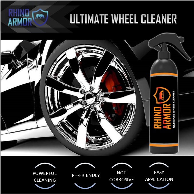 RHINO ARMOR WHEELS RIMS CLEANER PEMBASUH RIM POLISH RIM | Shopee Malaysia