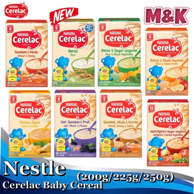 Nestle Infant Cerelac Baby Cereal (200g/225g/250g) Shopee Malaysia