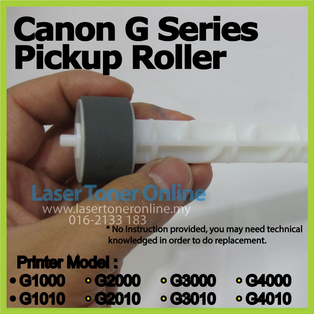 100 Genuine Canon Pickup Roller For G Series inkjet printer G1000