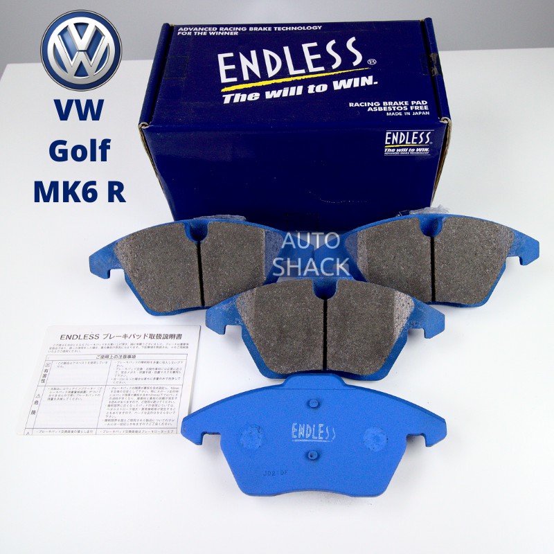 VW Golf MK6 R ENDLESS Brake Pad Endless MX72 STREET and TRACK USE