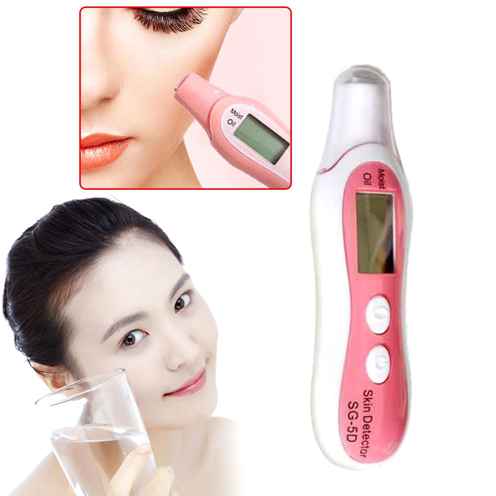 Portable skin care analyzer,skin moisture oil meter, skin tester ...