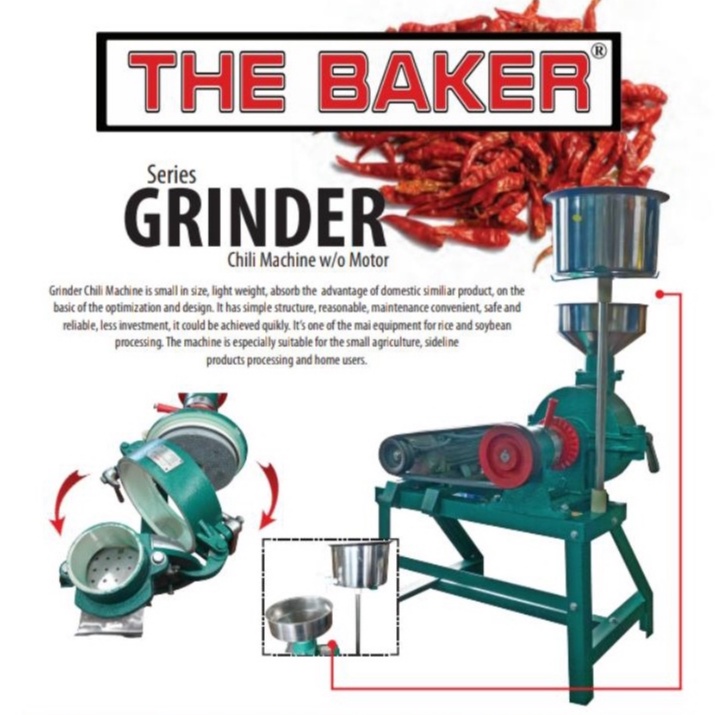 THE BAKER BMG Heavy Duty Reliable Quality Chili Meat Rice Nuts Soybean