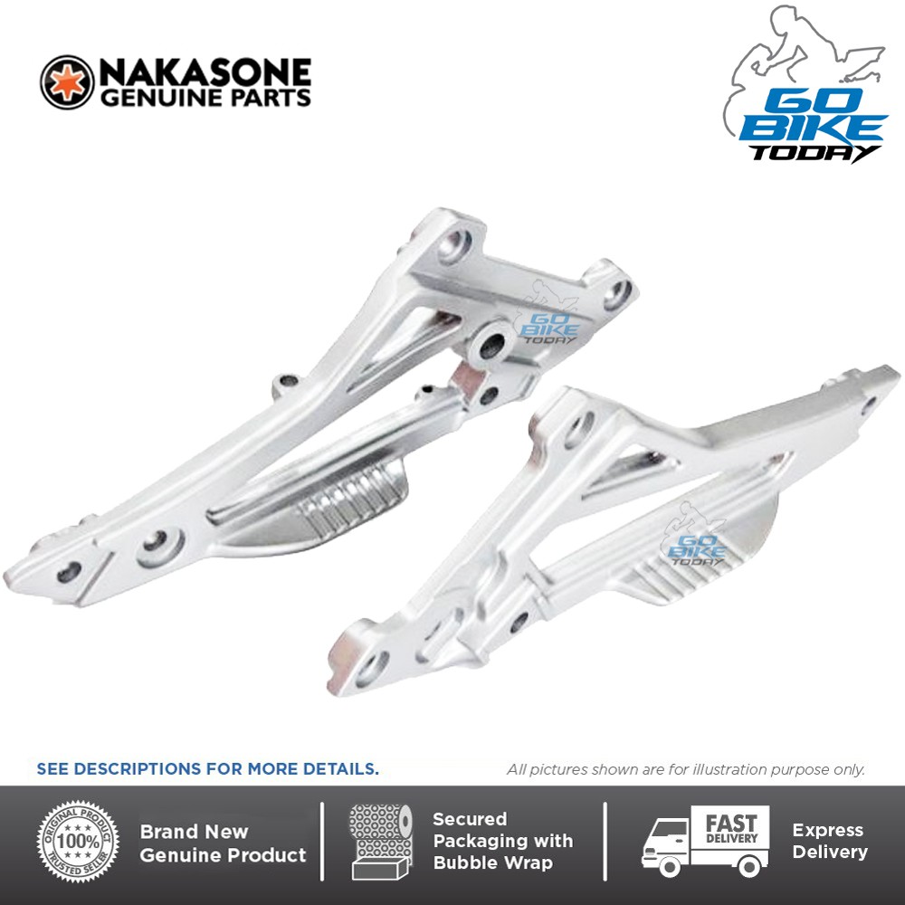 Yamaha RXZ Footrest Bracket (Left & Right Side Combo Set) | Shopee Malaysia