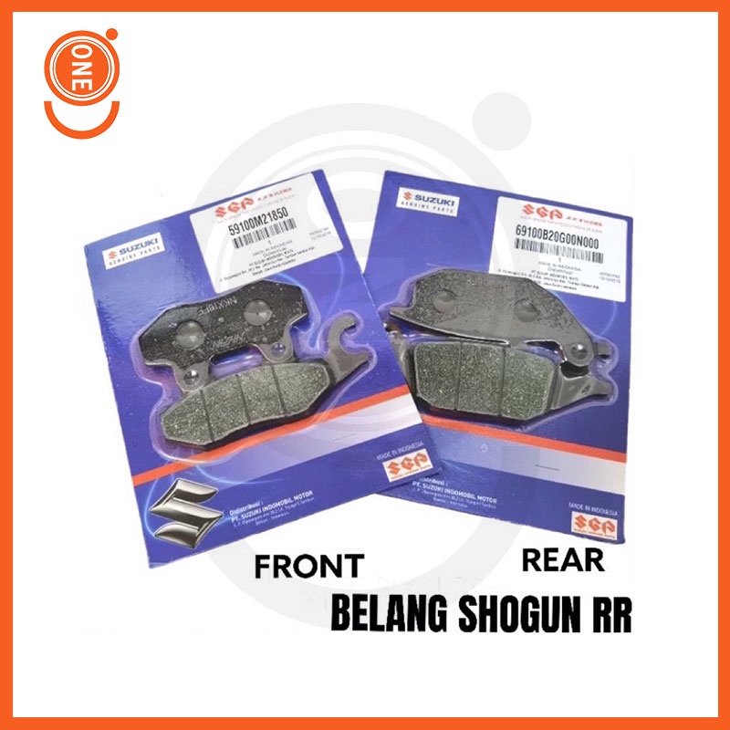 SUZUKI BELANG SHOGUN RR RG RGV SMASH V SMASH REVO DISC BRAKE PAD DISC ...
