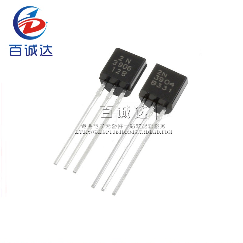 50pcs 2N3904 2N3906 TO-92 NPN power transistor triode | Shopee Malaysia