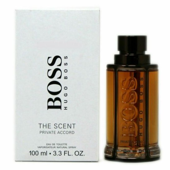 Hugo boss the scent deals private accord tester