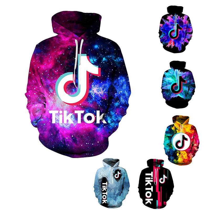 Spring Fall Tiktok Sweatshirt For Big Boy Girl Clothes Fashion