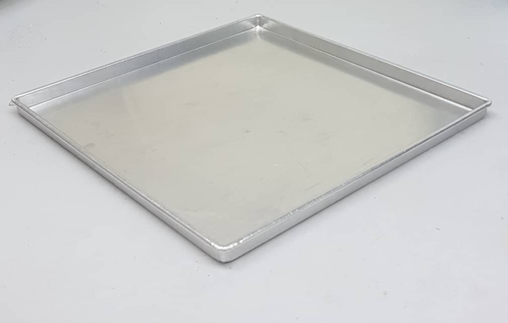 10 / 12 Inch Aluminium Square Swiss Roll / Jelly Roll Pans / Sheet cake