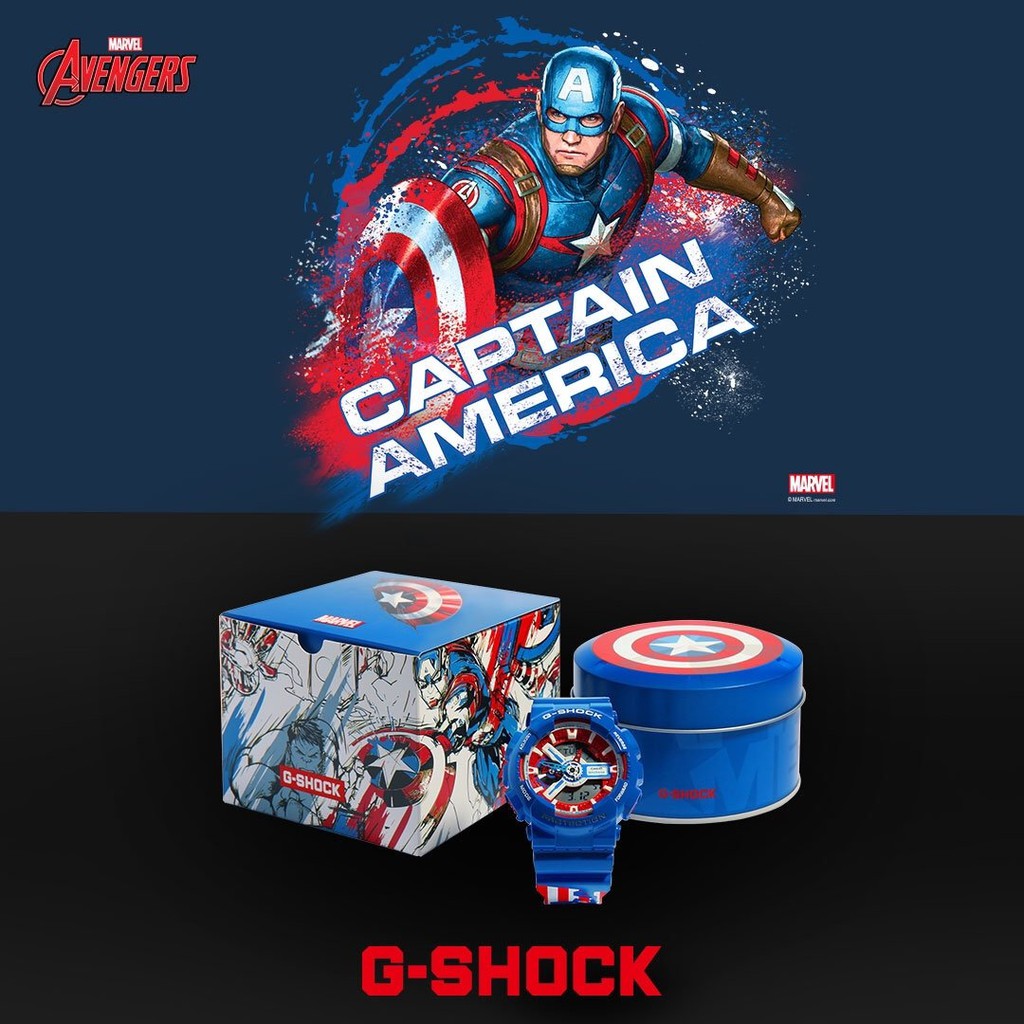 Casio g shock online marvel