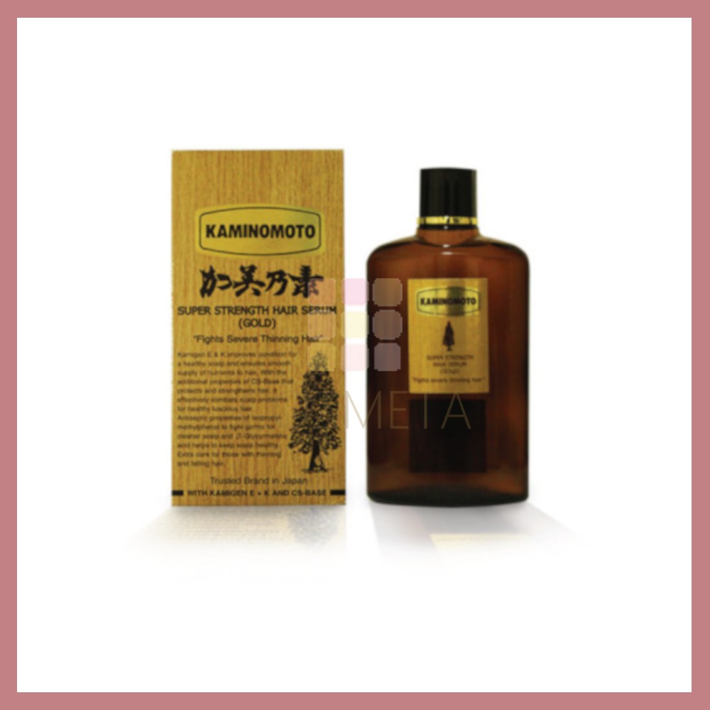 [KAMINOMOTO] Super Strength Hair Serum Gold 150ml Shopee Malaysia