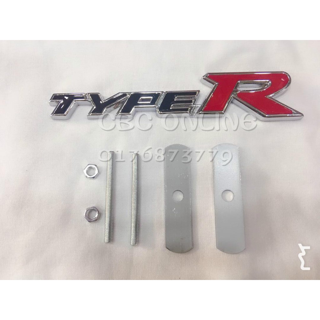 HONDA TYPE R STEEL LOGO | Shopee Malaysia