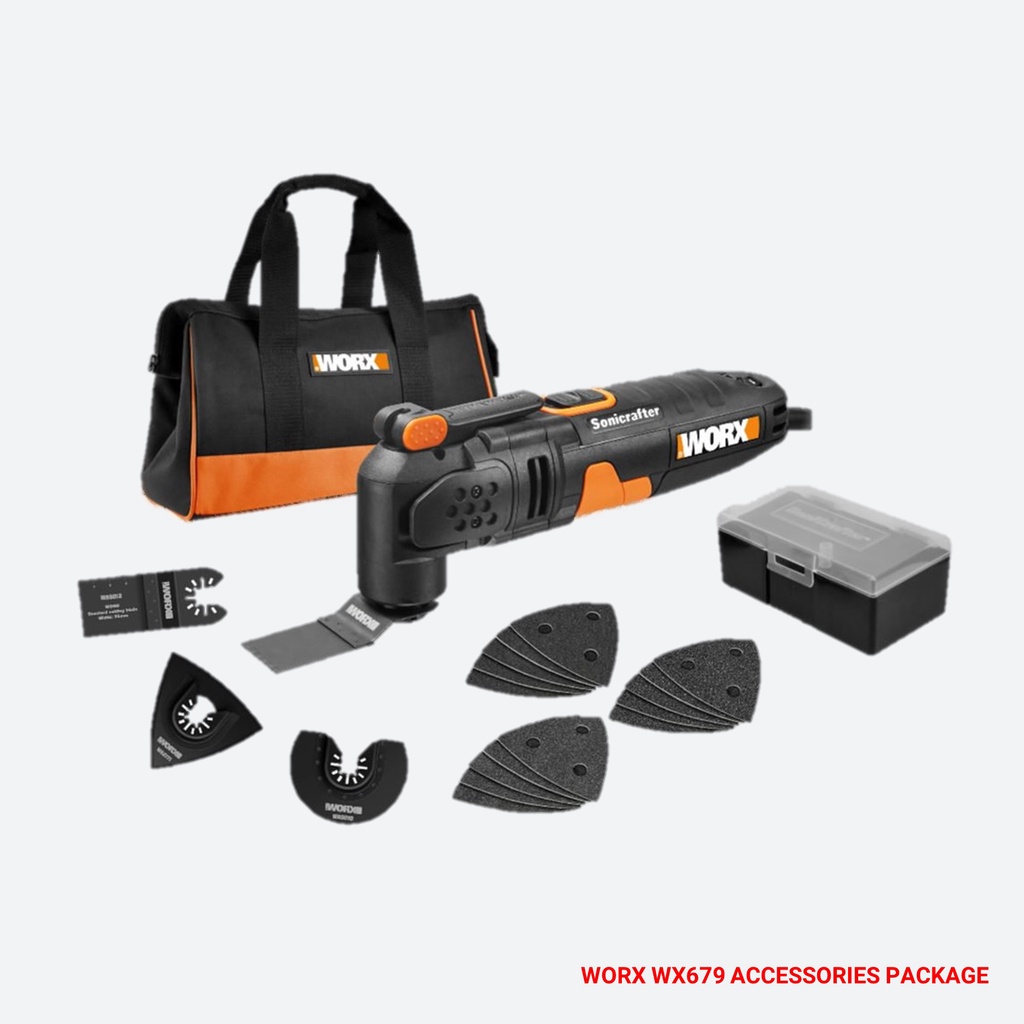 WORX WX679 / WX679.5 250W Corded Universal Hyperlock WORX WX679 / WX679.5 250W Corded Universal Hyperlock
