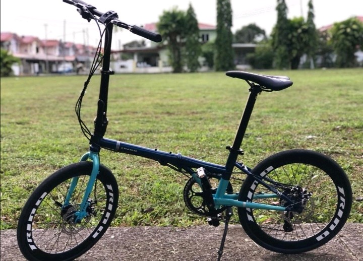 trino racer folding bike