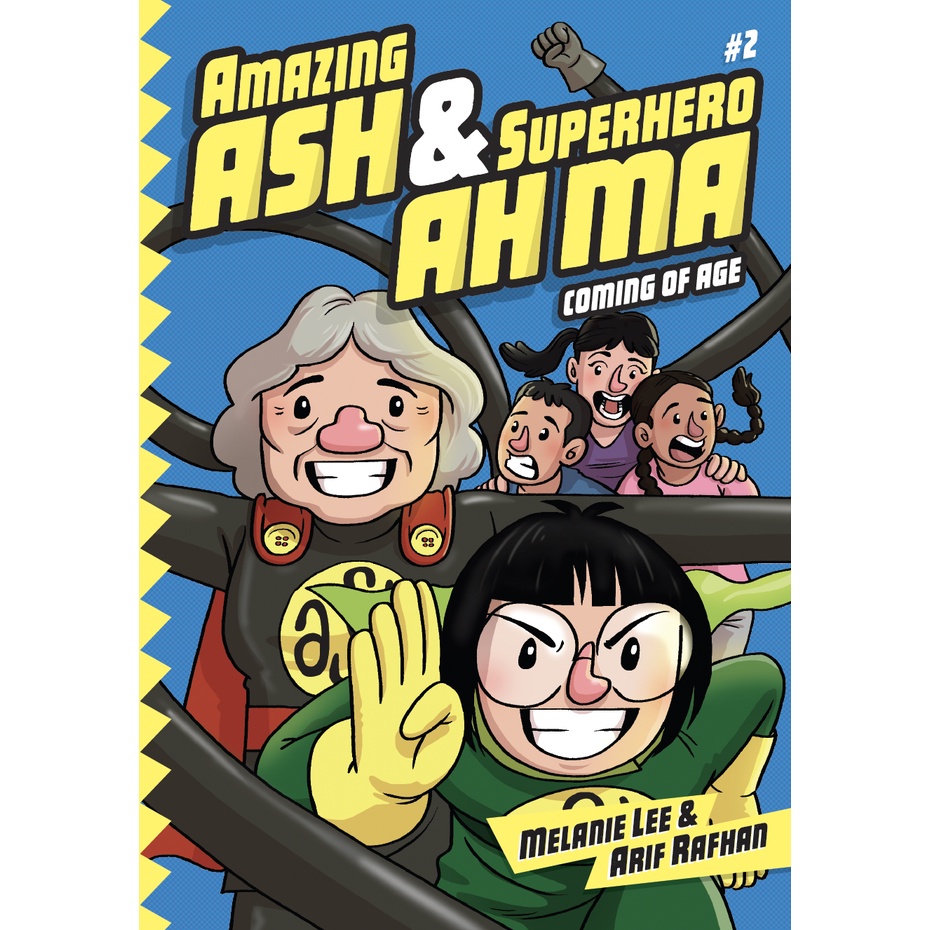 Graphic Novel: Amazing Ash & Superhero Ah Ma: Coming of Age # 2 by ...